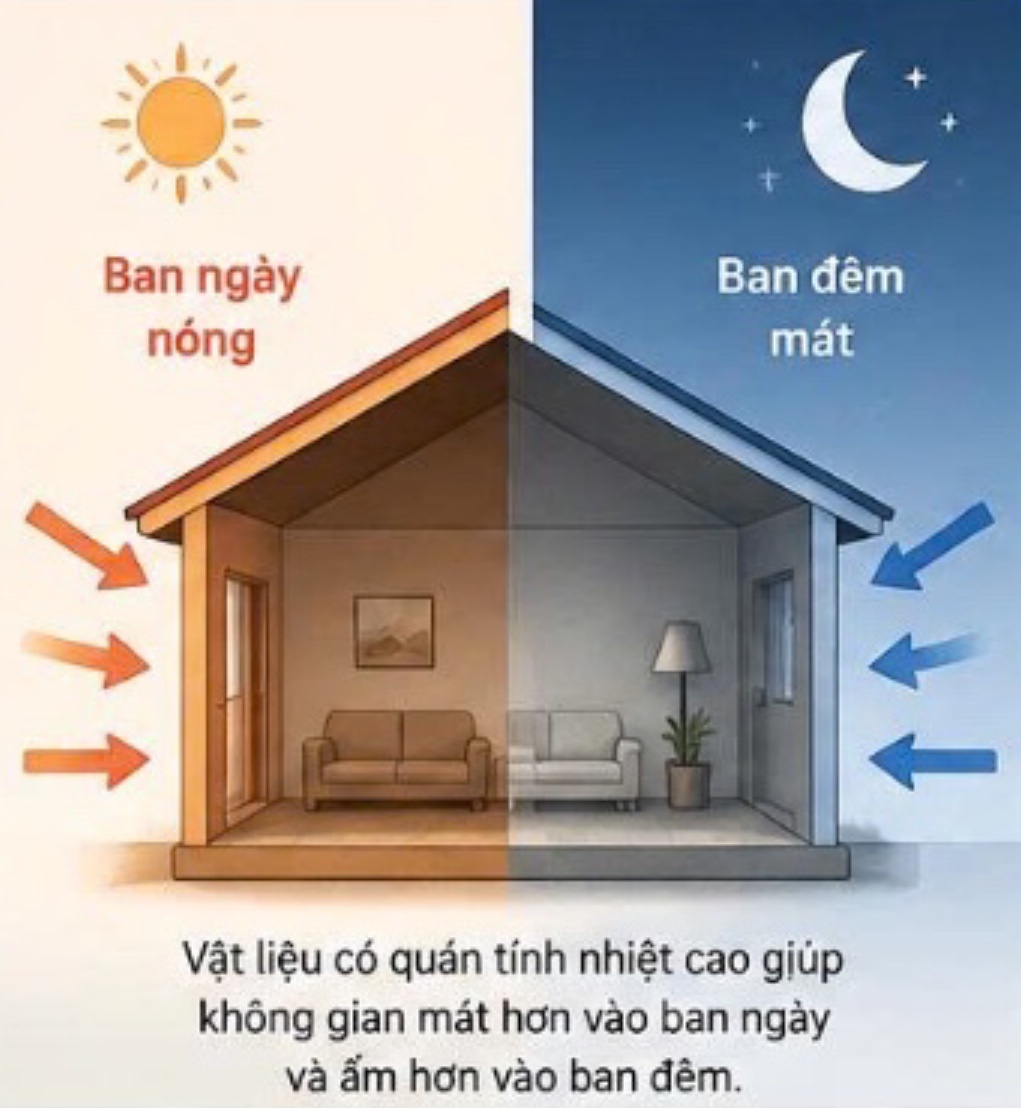 Quán tính nhiệt trong hệ sưởi sàn nước nóng SAV